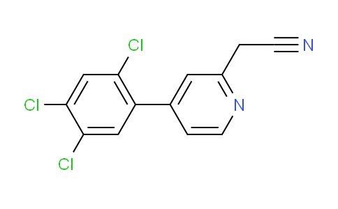 AM96887 | 1261609-03-3 | 4-(2,4,5-Trichlorophenyl)pyridine-2-acetonitrile