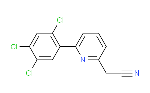 AM96890 | 1261683-74-2 | 6-(2,4,5-Trichlorophenyl)pyridine-2-acetonitrile