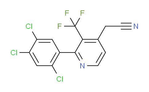 AM96891 | 1261774-84-8 | 2-(2,4,5-Trichlorophenyl)-3-(trifluoromethyl)pyridine-4-acetonitrile