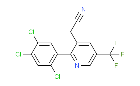 AM96893 | 1261470-64-7 | 2-(2,4,5-Trichlorophenyl)-5-(trifluoromethyl)pyridine-3-acetonitrile