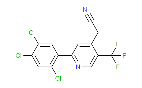 AM96894 | 1261817-72-4 | 2-(2,4,5-Trichlorophenyl)-5-(trifluoromethyl)pyridine-4-acetonitrile