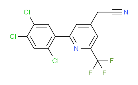 AM96896 | 1261639-72-8 | 2-(2,4,5-Trichlorophenyl)-6-(trifluoromethyl)pyridine-4-acetonitrile