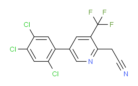 AM96900 | 1261549-50-1 | 5-(2,4,5-Trichlorophenyl)-3-(trifluoromethyl)pyridine-2-acetonitrile