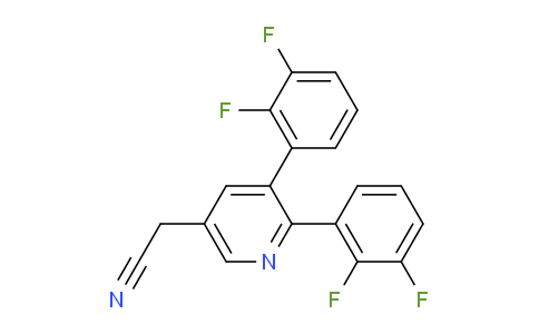 AM96907 | 1261718-40-4 | 3,2-Bis(2,3-difluorophenyl)pyridine-5-acetonitrile