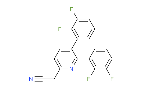 AM96908 | 1261878-41-4 | 3,2-Bis(2,3-difluorophenyl)pyridine-6-acetonitrile
