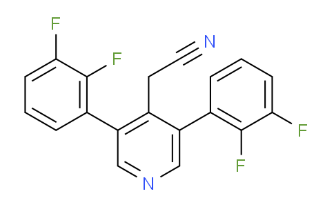 AM96910 | 1261557-91-8 | 3,5-Bis(2,3-difluorophenyl)pyridine-4-acetonitrile