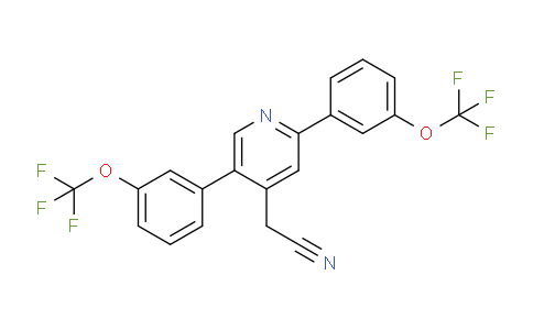 AM96918 | 1261723-11-8 | 2,5-Bis(3-(trifluoromethoxy)phenyl)pyridine-4-acetonitrile