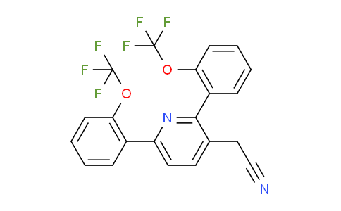 AM96921 | 1261589-84-7 | 2,6-Bis(2-(trifluoromethoxy)phenyl)pyridine-3-acetonitrile