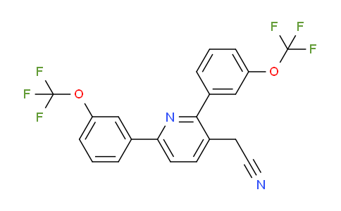 AM96923 | 1261723-41-4 | 2,6-Bis(3-(trifluoromethoxy)phenyl)pyridine-3-acetonitrile