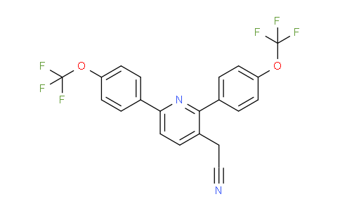 AM96925 | 1261445-77-5 | 2,6-Bis(4-(trifluoromethoxy)phenyl)pyridine-3-acetonitrile