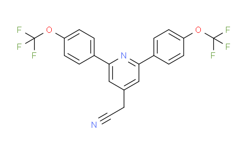 AM96926 | 1261648-71-8 | 2,6-Bis(4-(trifluoromethoxy)phenyl)pyridine-4-acetonitrile