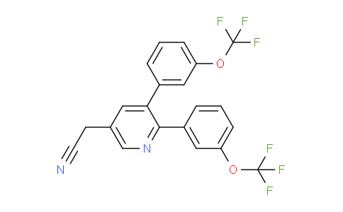AM96929 | 1261864-50-9 | 3,2-Bis(3-(trifluoromethoxy)phenyl)pyridine-5-acetonitrile