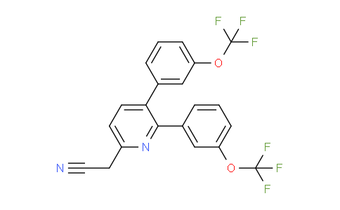 AM96930 | 1261879-37-1 | 3,2-Bis(3-(trifluoromethoxy)phenyl)pyridine-6-acetonitrile