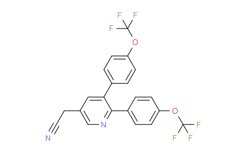 AM96931 | 1261782-64-2 | 3,2-Bis(4-(trifluoromethoxy)phenyl)pyridine-5-acetonitrile