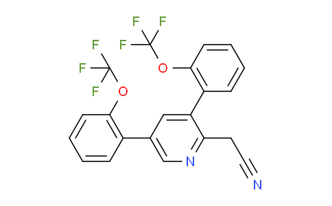 AM96933 | 1261610-54-1 | 3,5-Bis(2-(trifluoromethoxy)phenyl)pyridine-2-acetonitrile