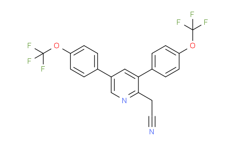 AM96937 | 1261445-80-0 | 3,5-Bis(4-(trifluoromethoxy)phenyl)pyridine-2-acetonitrile