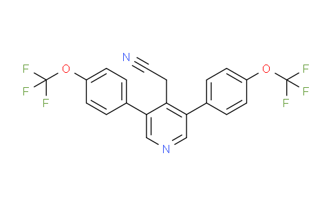 AM96938 | 1261457-12-8 | 3,5-Bis(4-(trifluoromethoxy)phenyl)pyridine-4-acetonitrile