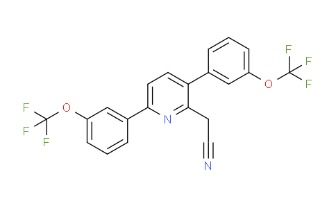 AM96940 | 1261610-59-6 | 3,6-Bis(3-(trifluoromethoxy)phenyl)pyridine-2-acetonitrile