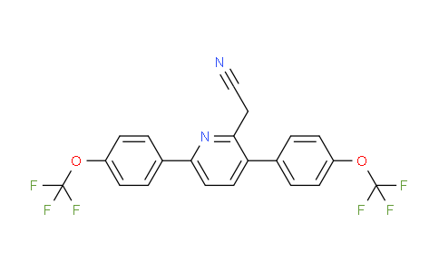 AM96941 | 1261571-34-9 | 3,6-Bis(4-(trifluoromethoxy)phenyl)pyridine-2-acetonitrile