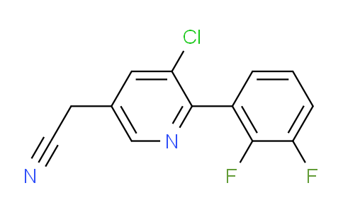 AM96950 | 1261880-79-8 | 3-Chloro-2-(2,3-difluorophenyl)pyridine-5-acetonitrile