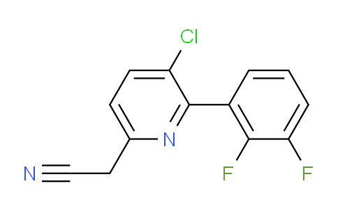 AM96951 | 1261446-87-0 | 3-Chloro-2-(2,3-difluorophenyl)pyridine-6-acetonitrile