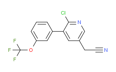 AM96964 | 1261456-59-0 | 2-Chloro-3-(3-(trifluoromethoxy)phenyl)pyridine-5-acetonitrile