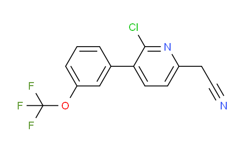 AM96965 | 1261763-39-6 | 2-Chloro-3-(3-(trifluoromethoxy)phenyl)pyridine-6-acetonitrile