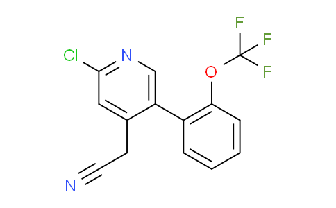 AM96970 | 1261556-28-8 | 2-Chloro-5-(2-(trifluoromethoxy)phenyl)pyridine-4-acetonitrile