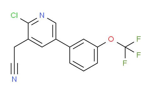 AM96971 | 1261794-52-8 | 2-Chloro-5-(3-(trifluoromethoxy)phenyl)pyridine-3-acetonitrile