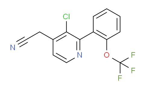 AM96981 | 1261794-57-3 | 3-Chloro-2-(2-(trifluoromethoxy)phenyl)pyridine-4-acetonitrile