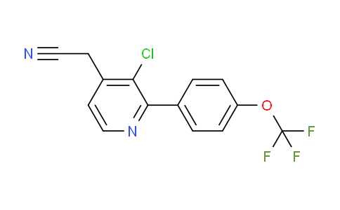 AM96987 | 1261763-43-2 | 3-Chloro-2-(4-(trifluoromethoxy)phenyl)pyridine-4-acetonitrile