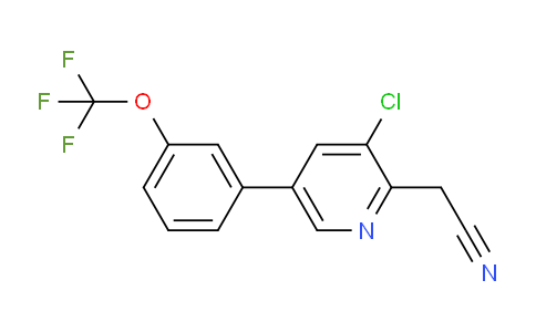 AM96992 | 1261879-79-1 | 3-Chloro-5-(3-(trifluoromethoxy)phenyl)pyridine-2-acetonitrile