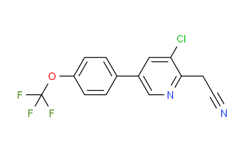 AM96994 | 1261502-10-6 | 3-Chloro-5-(4-(trifluoromethoxy)phenyl)pyridine-2-acetonitrile