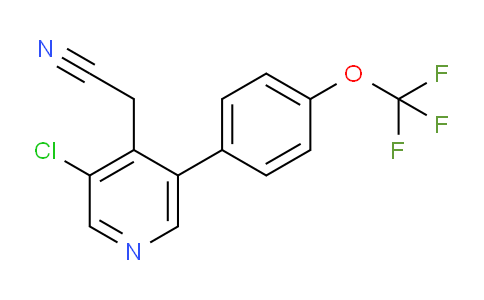 AM96995 | 1261685-60-2 | 3-Chloro-5-(4-(trifluoromethoxy)phenyl)pyridine-4-acetonitrile