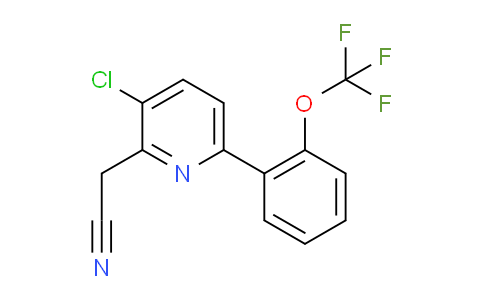 AM96996 | 1261782-20-0 | 3-Chloro-6-(2-(trifluoromethoxy)phenyl)pyridine-2-acetonitrile