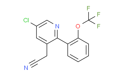 AM96999 | 1261763-45-4 | 5-Chloro-2-(2-(trifluoromethoxy)phenyl)pyridine-3-acetonitrile