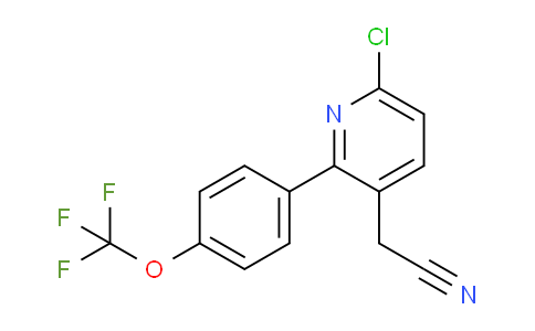 AM97010 | 1261662-70-7 | 6-Chloro-2-(4-(trifluoromethoxy)phenyl)pyridine-3-acetonitrile