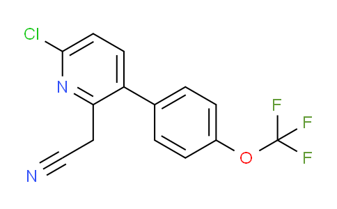 AM97013 | 1261879-90-6 | 6-Chloro-3-(4-(trifluoromethoxy)phenyl)pyridine-2-acetonitrile