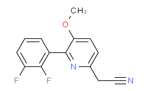 AM97042 | 1261727-41-6 | 2-(2,3-Difluorophenyl)-3-methoxypyridine-6-acetonitrile