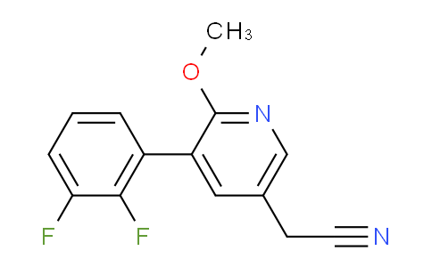 AM97044 | 1261590-49-1 | 3-(2,3-Difluorophenyl)-2-methoxypyridine-5-acetonitrile