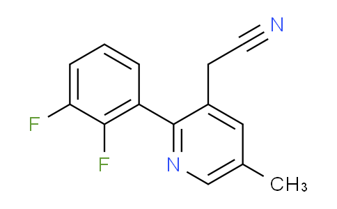 2-(2,3-Difluorophenyl)-5-methylpyridine-3-acetonitrile