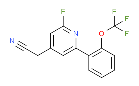 AM97060 | 1261742-83-9 | 2-Fluoro-6-(2-(trifluoromethoxy)phenyl)pyridine-4-acetonitrile