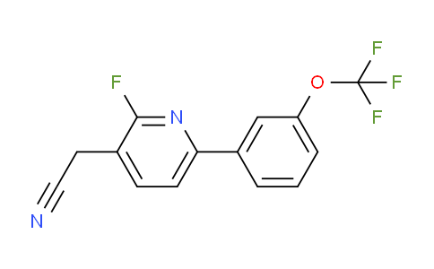 AM97061 | 1261766-17-9 | 2-Fluoro-6-(3-(trifluoromethoxy)phenyl)pyridine-3-acetonitrile