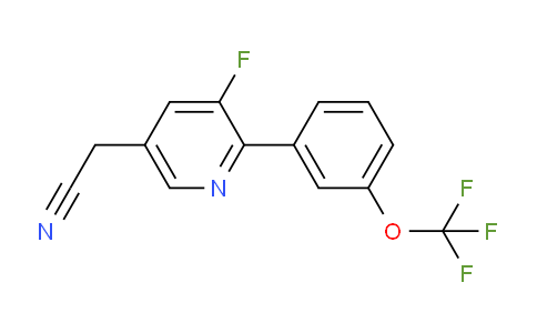 AM97069 | 1261655-48-4 | 3-Fluoro-2-(3-(trifluoromethoxy)phenyl)pyridine-5-acetonitrile