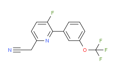 AM97070 | 1261450-12-7 | 3-Fluoro-2-(3-(trifluoromethoxy)phenyl)pyridine-6-acetonitrile