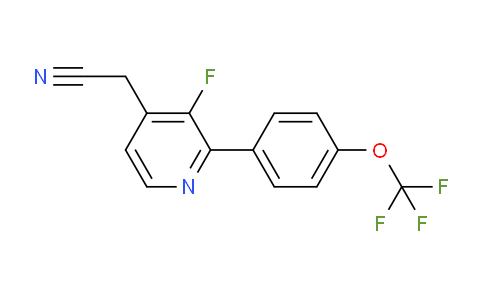AM97071 | 1261880-10-7 | 3-Fluoro-2-(4-(trifluoromethoxy)phenyl)pyridine-4-acetonitrile