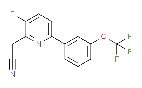 AM97081 | 1261739-05-2 | 3-Fluoro-6-(3-(trifluoromethoxy)phenyl)pyridine-2-acetonitrile