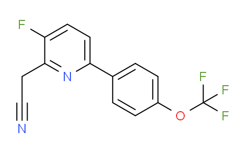 AM97082 | 1261560-48-8 | 3-Fluoro-6-(4-(trifluoromethoxy)phenyl)pyridine-2-acetonitrile