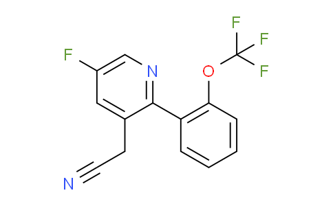 AM97083 | 1261795-52-1 | 5-Fluoro-2-(2-(trifluoromethoxy)phenyl)pyridine-3-acetonitrile