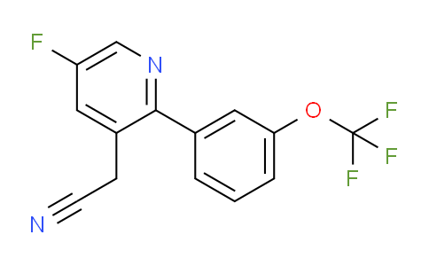 AM97085 | 1261507-02-1 | 5-Fluoro-2-(3-(trifluoromethoxy)phenyl)pyridine-3-acetonitrile